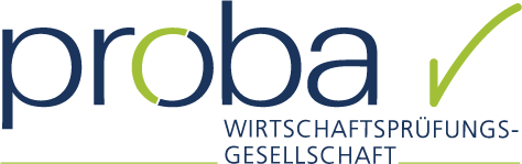 Logo proba GmbH Wirtschaftsprüfungsgesellschaft